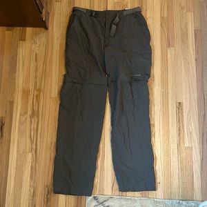 Columbia men’s zip off pants sportswear 32X32